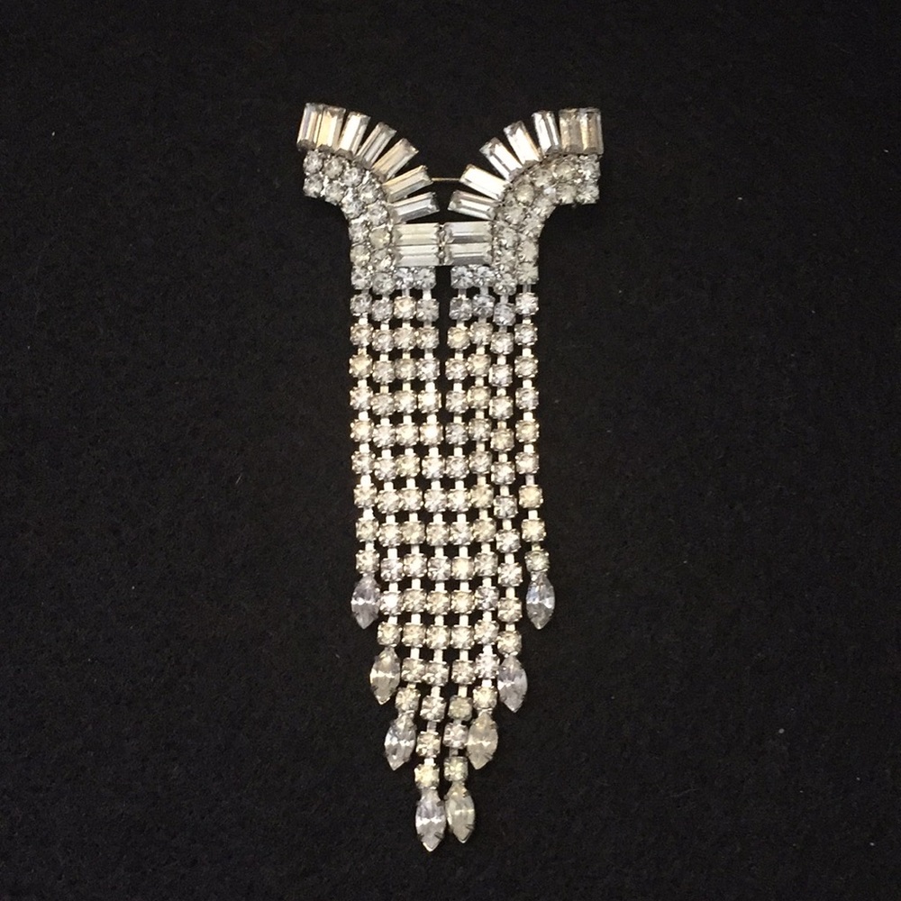 Vintage Rhinestone Brooch